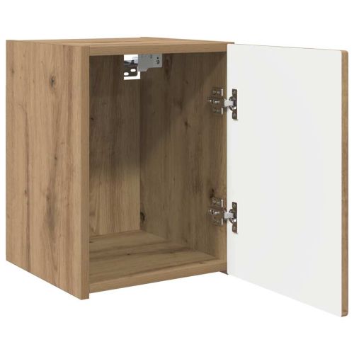 TV стенен шкаф 2 pcs Дъб Артизан 30 x 31 x 40 см