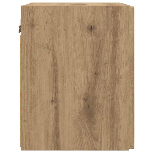 TV стенен шкаф 2 pcs Дъб Артизан 30 x 31 x 40 см