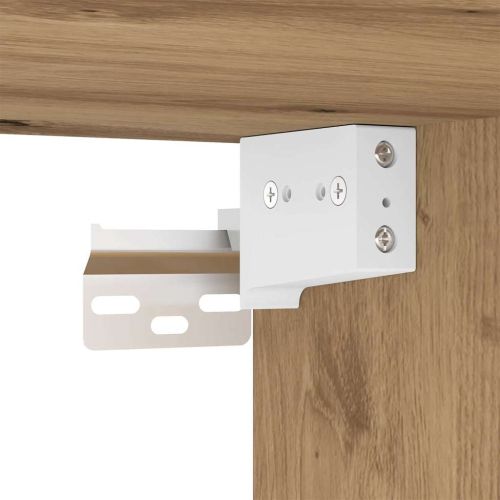 TV стенен шкаф 2 pcs Дъб Артизан 30 x 31 x 40 см