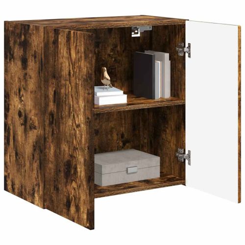 TV стенен шкаф Димян дъб 59,5 x 31 x 60 см Инженерно дърво