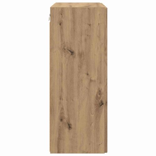 TV стенен шкаф Дъб 59,5 x 31 x 80 см Инженерно дърво