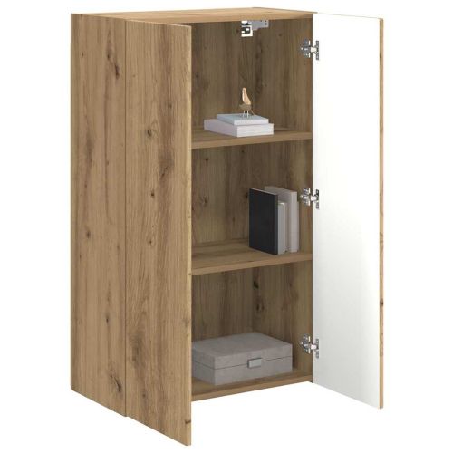 TV стенен шкаф Дъб 59,5 x 31 x 100 см Инженерно дърво