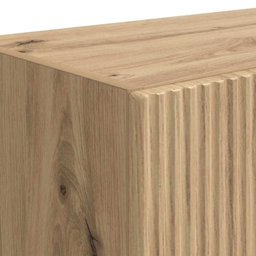 TV стенен шкаф Дъб 59,5 x 31 x 100 см Инженерно дърво