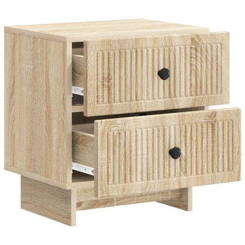 Нощен шкаф Дъб сонома 43 x 34,5 x 47,5 см Инженерна дървесина