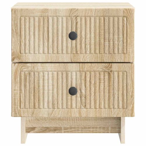 Нощен шкаф с чекмедже 2 pcs Дъб сонома 43 x 34,5 x 47,5 см