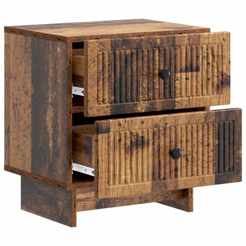 Нощен шкаф Старо дърво 43 x 34,5 x 47,5 см Инженерна дървесина