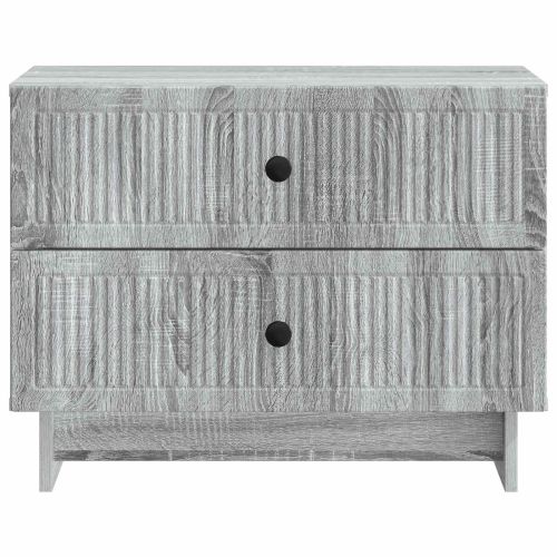 Нощен шкаф Сива сонома 62 x 34,5 x 47,5 см Инженерна дървесина
