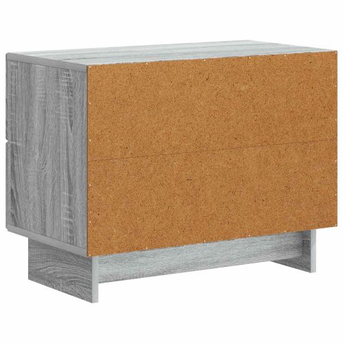 Нощен шкаф Сива сонома 62 x 34,5 x 47,5 см Инженерна дървесина