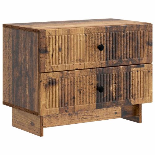 Нощен шкаф Старо дърво 62 x 34,5 x 47,5 см Инженерна дървесина
