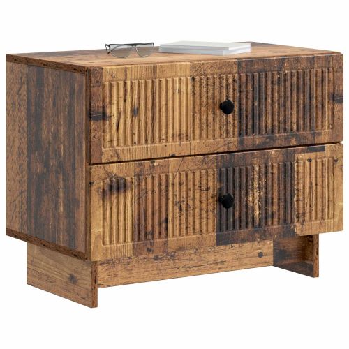Нощен шкаф Старо дърво 62 x 34,5 x 47,5 см Инженерна дървесина
