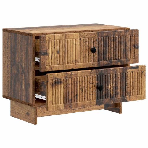Нощен шкаф Старо дърво 62 x 34,5 x 47,5 см Инженерна дървесина