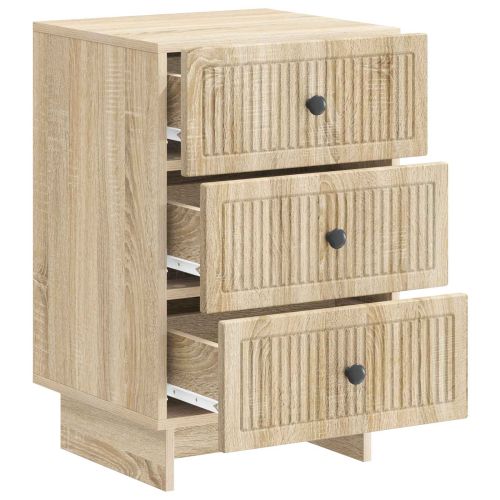 Нощен шкаф Дъб сонома 43 x 41 x 66,5 см Инженерна дървесина