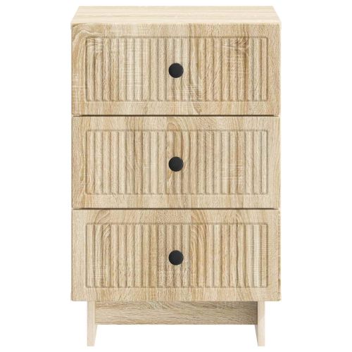 Нощен шкаф Дъб сонома 43 x 41 x 66,5 см Инженерна дървесина