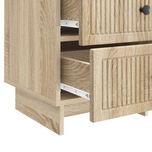 Нощен шкаф Дъб сонома 43 x 41 x 66,5 см Инженерна дървесина