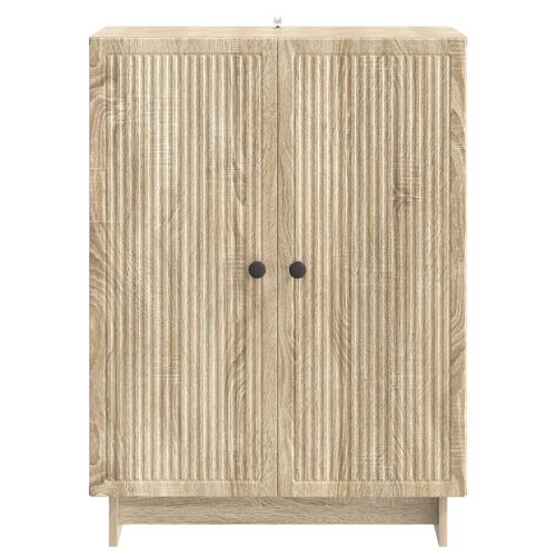 Служебен шкаф Дъб сонома 66 x 34,5 x 90 см Инженерна дървесина