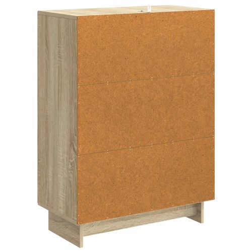 Служебен шкаф Дъб сонома 66 x 34,5 x 90 см Инженерна дървесина