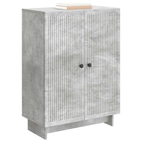 Служебен шкаф Бетонно сиво 66 x 34,5 x 90 см