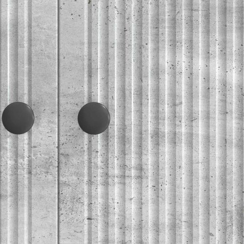 Служебен шкаф Бетонно сиво 66 x 34,5 x 90 см