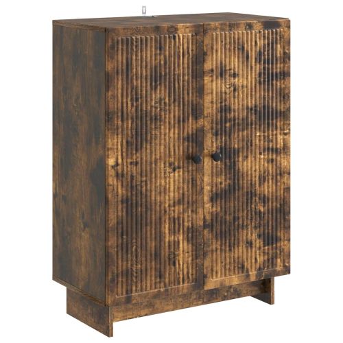 Служебен шкаф Опушен дъб 66 x 34,5 x 90 см Инженерна дървесина