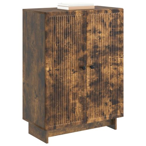 Служебен шкаф Опушен дъб 66 x 34,5 x 90 см Инженерна дървесина