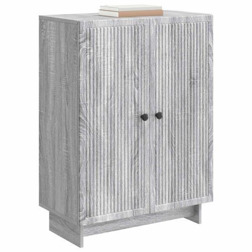 Служебен шкаф Сива сонома 66 x 34,5 x 90 см Инженерна дървесина