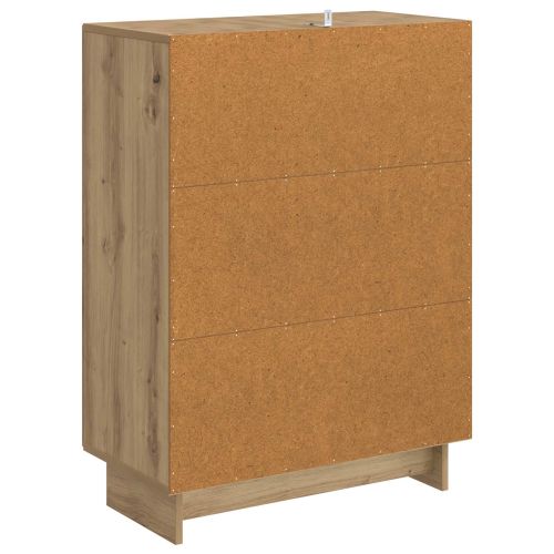 Служебен шкаф Дъб артизан 66 x 34,5 x 90 см Инженерна дървесина