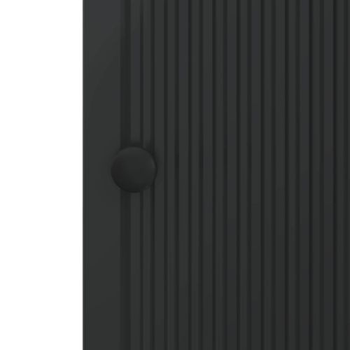 За шкафове Черен 33 x 34,5 x 90 см Инженерен дървен материал