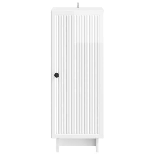 За шкафове Висок Гланцов Бял 33 x 34,5 x 90 см