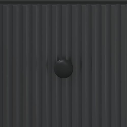 Чекмеджетен шкаф Черно 66 x 34,5 x 90 см Инженерна дървесина