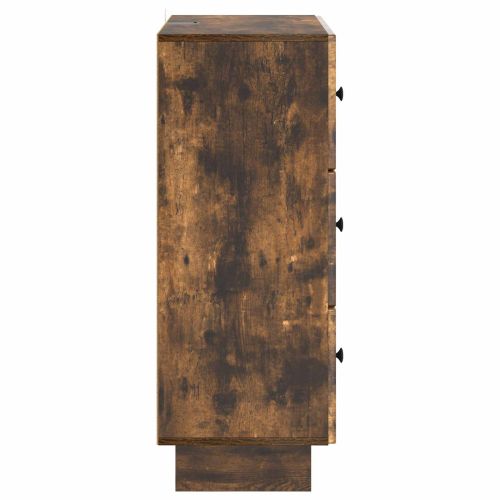 Чекмеджетен шкаф Опушен дъб 66 x 34,5 x 90 см