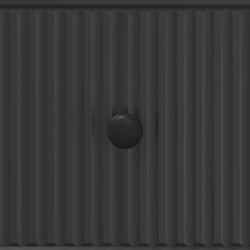 Чекмеджетен шкаф Черно 33 x 34,5 x 90 см Инженерна дървесина