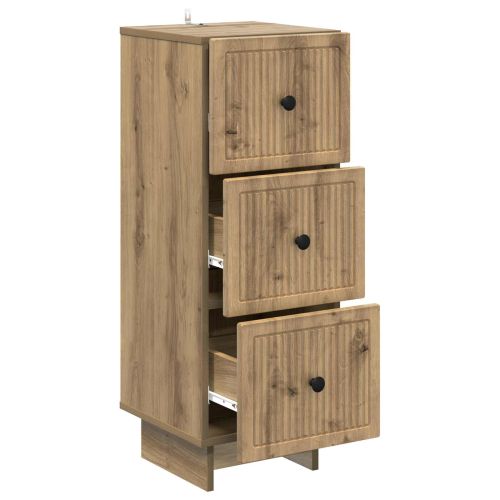 Чекмеджетен шкаф Дъб артизан 33 x 34,5 x 90 см