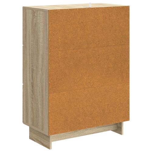 Служебен шкаф Дъб сонома 66 x 34,5 x 90 см Инженерна дървесина