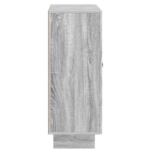 Служебен шкаф Сива сонома 66 x 34,5 x 90 см Инженерна дървесина