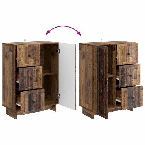 Служебен шкаф Старо дърво 66 x 34,5 x 90 см Инженерна дървесина