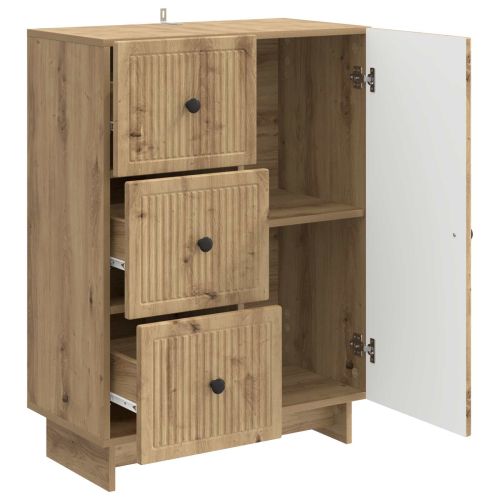 Служебен шкаф Дъб артизан 66 x 34,5 x 90 см Инженерна дървесина