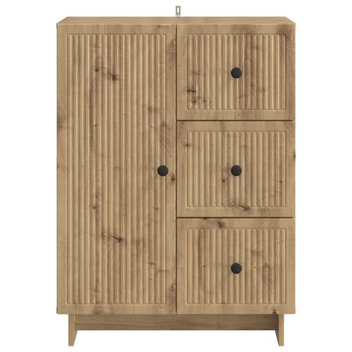 Служебен шкаф Дъб артизан 66 x 34,5 x 90 см Инженерна дървесина