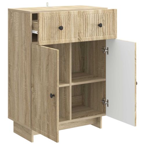 Служебен шкаф Дъб сонома 66 x 34,5 x 90 см Инженерна дървесина