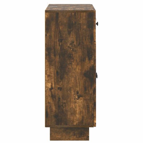 Служебен шкаф Опушен дъб 66 x 34,5 x 90 см Инженерна дървесина