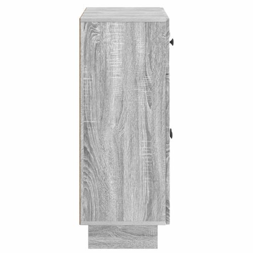 Служебен шкаф Сива сонома 66 x 34,5 x 90 см Инженерна дървесина