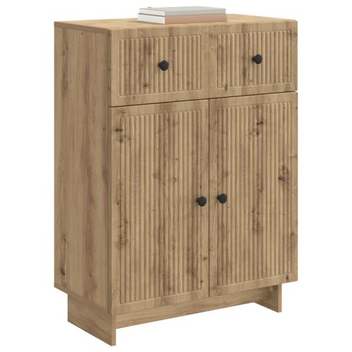 Служебен шкаф Дъб артизан 66 x 34,5 x 90 см Инженерна дървесина