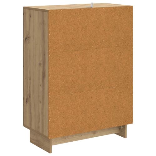 Служебен шкаф Дъб артизан 66 x 34,5 x 90 см Инженерна дървесина