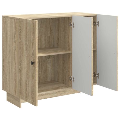 Служебен шкаф Дъб сонома 89 x 34,5 x 80 см Инженерна дървесина