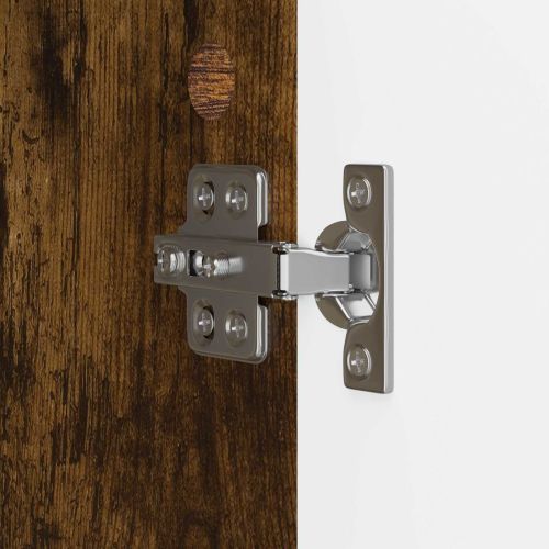 Служебен шкаф Опушен дъб 89 x 34,5 x 80 см Инженерна дървесина