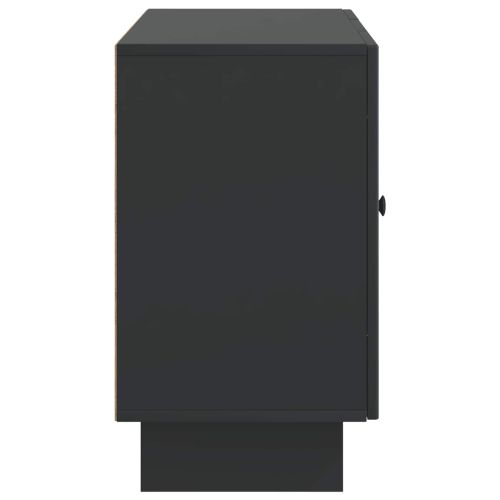 Служебен шкаф Черно 89 x 34,5 x 60 см Инженерна дървесина