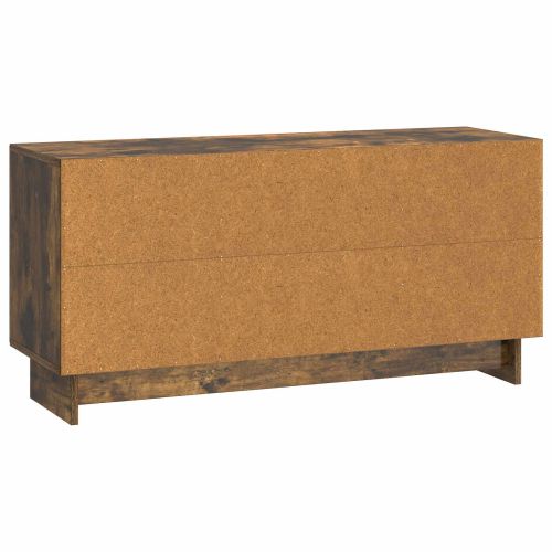 ТВ шкаф Димян дъб 102 x 34,5 x 50 см Инженерно дърво