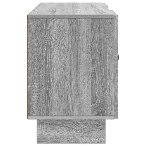 ТВ шкаф Сив Сонома 102 x 34,5 x 50 см Инженерно дърво