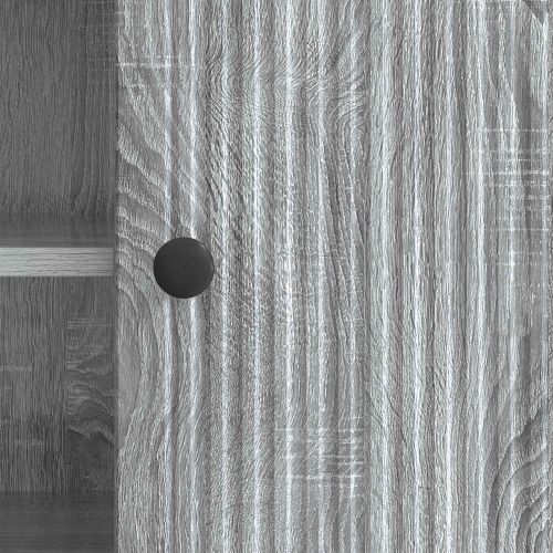 ТВ шкаф Сив Сонома 102 x 34,5 x 50 см Инженерно дърво