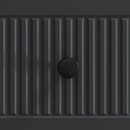 ТВ шкаф с чекмедже Черно 147 x 34,5 x 30 см Инженерна дървесина