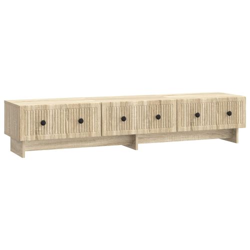 ТВ шкаф Дъб сонома 147 x 34,5 x 30 см Инженерна дървесина